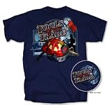 Tools of the Trade Fireman Firefighter Fire T-shirt