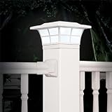 2-pack 5 x 5 PVC Prestige Solar Post Cap