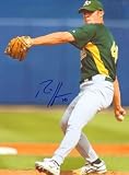 Rich Harden Signed Oakland Athletics 8X10 Photo