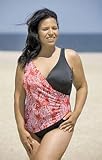 Paisley One Piece Plus Size Surplice Swimsuit by Jantzen - Plus Size Swimsuit Plus Size Swimsuit