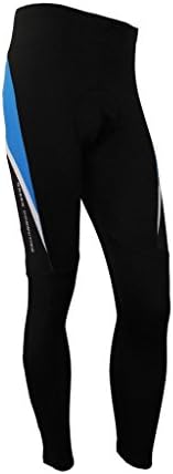 Kukaze Men's Fleece Thermal Winter Cycling Pants 3D Gel Padded Bike Bicylce Tights