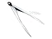 LURCH Cuisipro Tempo Zange Edelstahl 30,5cm