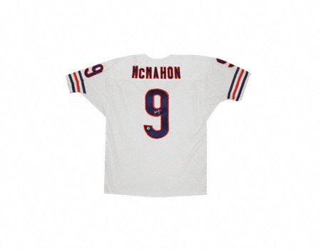 Jim McMahon Autographed Jersey | Details: White, Custom