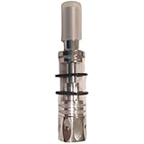 Pyrex Glass Atomizer Nano Mist Tank Top Fill with Shock Absorption Rubber (No Coil Replacement Needed; Lasts 6 Months; Needs Battery To produce Nano Mist)