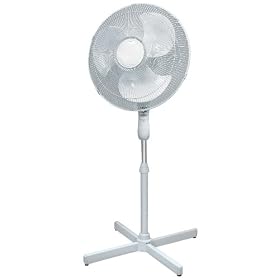 Comfort Zone 18-Inch Oscillating Pedestal Fan