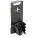 Impact 1856 GateMate Plus Bracket and Holder, 7-1/4" Length x 3" Width x 2-5/8" Height, Black (Case of 6)
