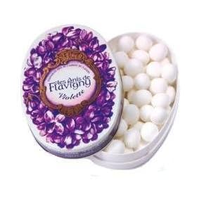 Violet Pastilles 1.75oz tin by Abbaye de Flavigny