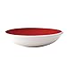 Rachael Ray Dinnerware Rise Collection 4-Piece Stoneware Soup and Pasta Bowl Set, Red