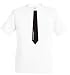 Coole Fun T-Shirts KRAWATTEN  T-Shirt Fun T-Shirts, weiss/schwarz, Grösse: XXL