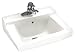 Read American Standard 0321.075.020 Declyn Vitreous China Wall-Mount Lavatory Sink with Concealed Arm Support and Faucet Holes on 4-Inch Centers, White Details American Standard 0321.075.020 Declyn Vitreous China Wall-Mount Lavatory Sink with Concealed Arm Support and Faucet Holes on 4-Inch Centers, White