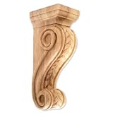 Jeffrey Alexander Braided Corbel (CORI-3CH) 5 x 4 x 12, Cherry