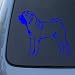 SHAR PEI - Dog - Vinyl Car Decal Sticker #1556 | Vinyl Color: Blue
