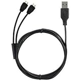 iFlash&reg; Dual Micro USB / Mini USB Splitter Cable - Charge up two Devices (One Micro and One Mini USB) - Ideal for MicroUSB or MiniUSB Smartphones Such As Android, BlackBerry, HTC, Samsung... Mobile Phones, mp3 players, Digital Cameras, GPS, and Many More