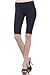 Women's Solid Knee Length Stretch Leggings by BLVD