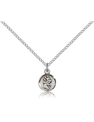 St. Christopher Medal, Sterling Silver