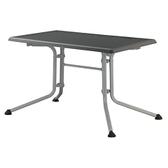 Kettler 03127-815 Klapptisch 115 x 70 x 72 cm, silber / eisengrau