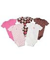 Carter's Baby Girl 5-Pack Bodysuit Set flower 12 months