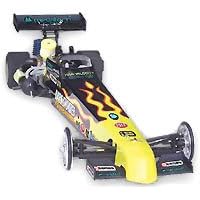Megatech - MTC7810 - Dark Thunder Nitro RC Dragster Car - Black & Yellow - 30 in.