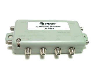 4x4 DISH MOUNT SATELLITE MULTISWITCH