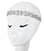 wiipujewelry WIIPU Rhinestone Stud Accent Hair Band Headband Bridal Headpiece Prom Dancer Festival(wiipu-N25)