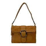 Cris Cris Front Buckel Shoulderbag Color: Purple