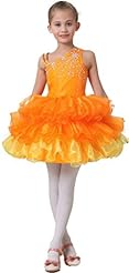 Toddler Lace  One Shoulder  Ball Gown Pageant Dress/Mini Dress 