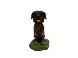 Mini Bobble Head Dog Rottweiler