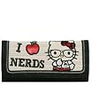 Loungefly Hello Kitty I Love Nerds Deluxe Checkbook Wallet
