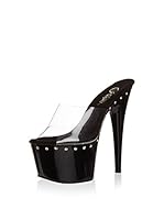 Pleaser Sandalias de tacón (Negro)