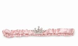 Mud Pie Baby If the Tiara Fits Pink Satin Crown Headband