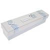 White Cotton Cards New Pram Baby Boy Birth Certificate