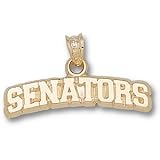Ottawa Senators 1/4in 10k Pendant/10kt yellow gold