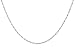 14k White Gold Raso 1.2mm Chain Necklace,18