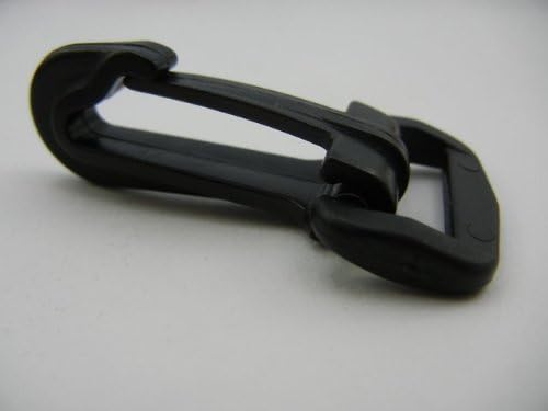 Beach & Snow Leash by WOSS Gear, 1" webbing by 5 foot long, Black, Made in USA