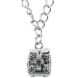 Inspirational Blessings Sterling Silver Locket Bracelet
