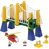 Geotrax Suspension Bridge and Helicopter [Toy]