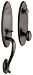 Baldwin 85360.112.ENTR Blakely Emergency Exit Handleset with Egg Knob, Venetian Bronze