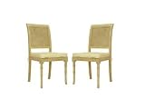 SIDE CHAIR W CANING