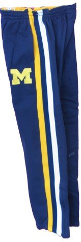 Youth Michigan Wolverines Tackle Twill Fleece Sweatpants