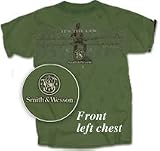 Smith & Wesson SECOND AMMENDMENT Green T-shirt
