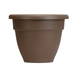 Akro-Mils CNA14000E21 Caribbean Pot, Chocolate, 14-Inch