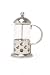 LaCafetiere Santos 3-Cup Coffee Press, Chrome