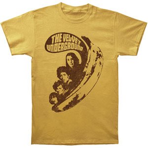 Velvet Underground VU Says Mens Fitted Jersey T-shirt