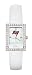 Tampa Bay Buccaneers Ladies Allure Watch White Leather Strap