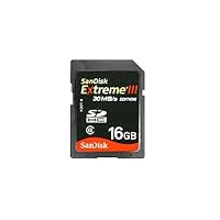 SanDisk 16gb ExtremeÂ® III 30MB/s Edition SDHC High Performance Card