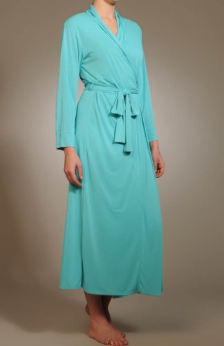 Natori Aphrodite Solid Slinky Knit Wrap Robe (M74117)