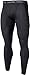 TM-LTP-BB_Large Tesla Men's Cool Compression pants tights leggings capri Quick Dry Running Sports Baselayer Underwear Underlayer Atheletic Gym Swimming Skin Clothe