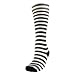 Red Lion® Mini Striped Knee High Sport Socks - SIZE: 9 - 11, COLOR: Black