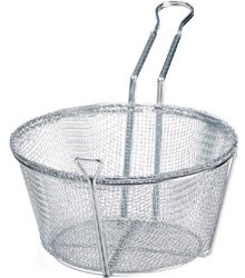 Wire Round Fry Basket 1/2 Dia.