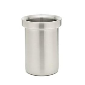 Brushed Double-Walled Teton Stainless Steel Wine Cooler - Fine Stainless Steel Barware for... by StainlessLUX